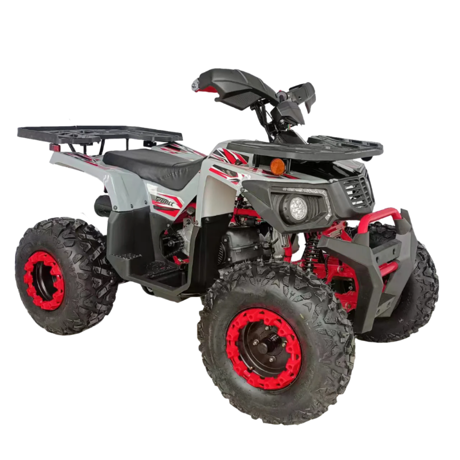 HHH 200cc Upgraded ATV Big Utility 4 wheeler quad with Automatic Transmission Reverse, LED Headlight, Matching Rims, Big 23/22 inches Wheels