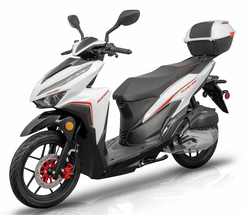 Vitacci Clash 200-EFI Scooter Gas Moped Scooter Led Lights, Alloy Wheels-CARB Approved