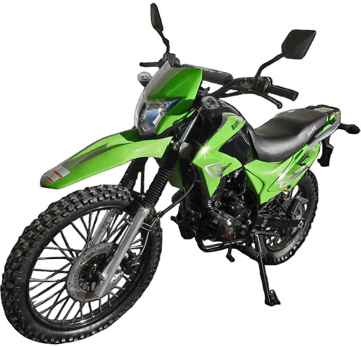 Hawk Enduro 250cc Dual Sports Dirt Bike -Street Legal Motorcycle