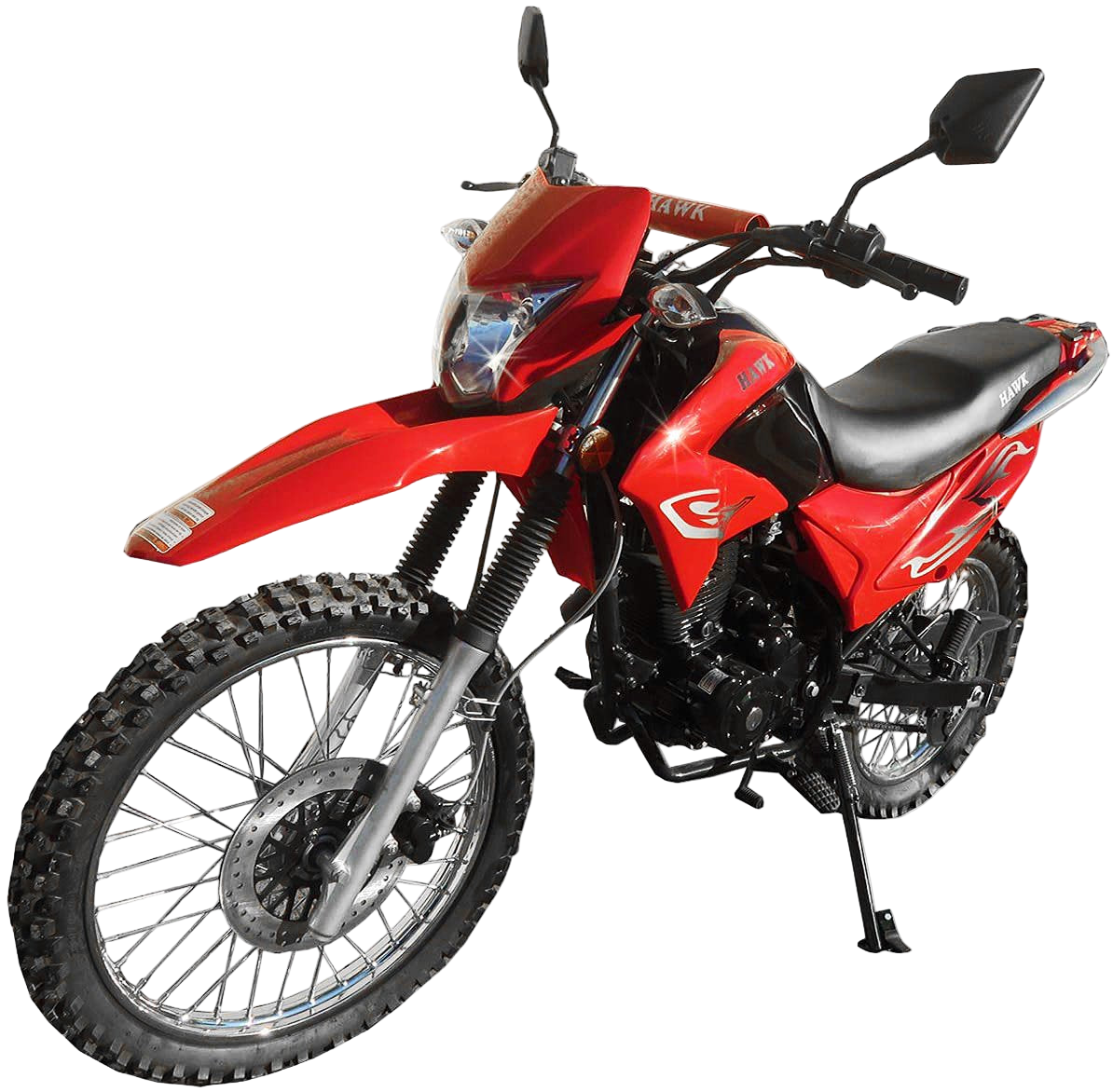 Hawk Enduro 250cc Dual Sports Dirt Bike -Street Legal Motorcycle