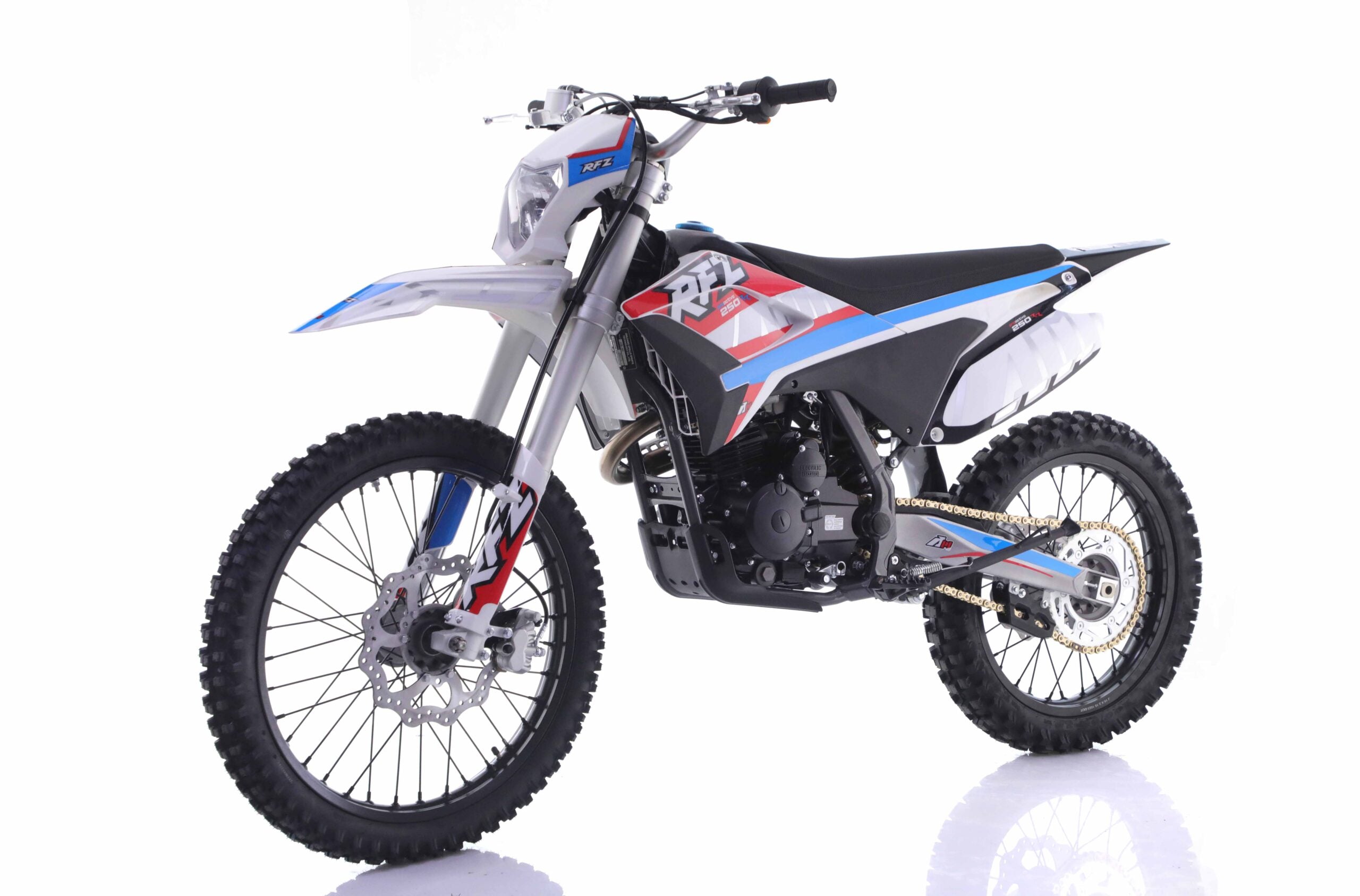 Apollo Thunder-250cc DLX RFN Off-Road Manual Clutch 5 Gears Dirt Bike