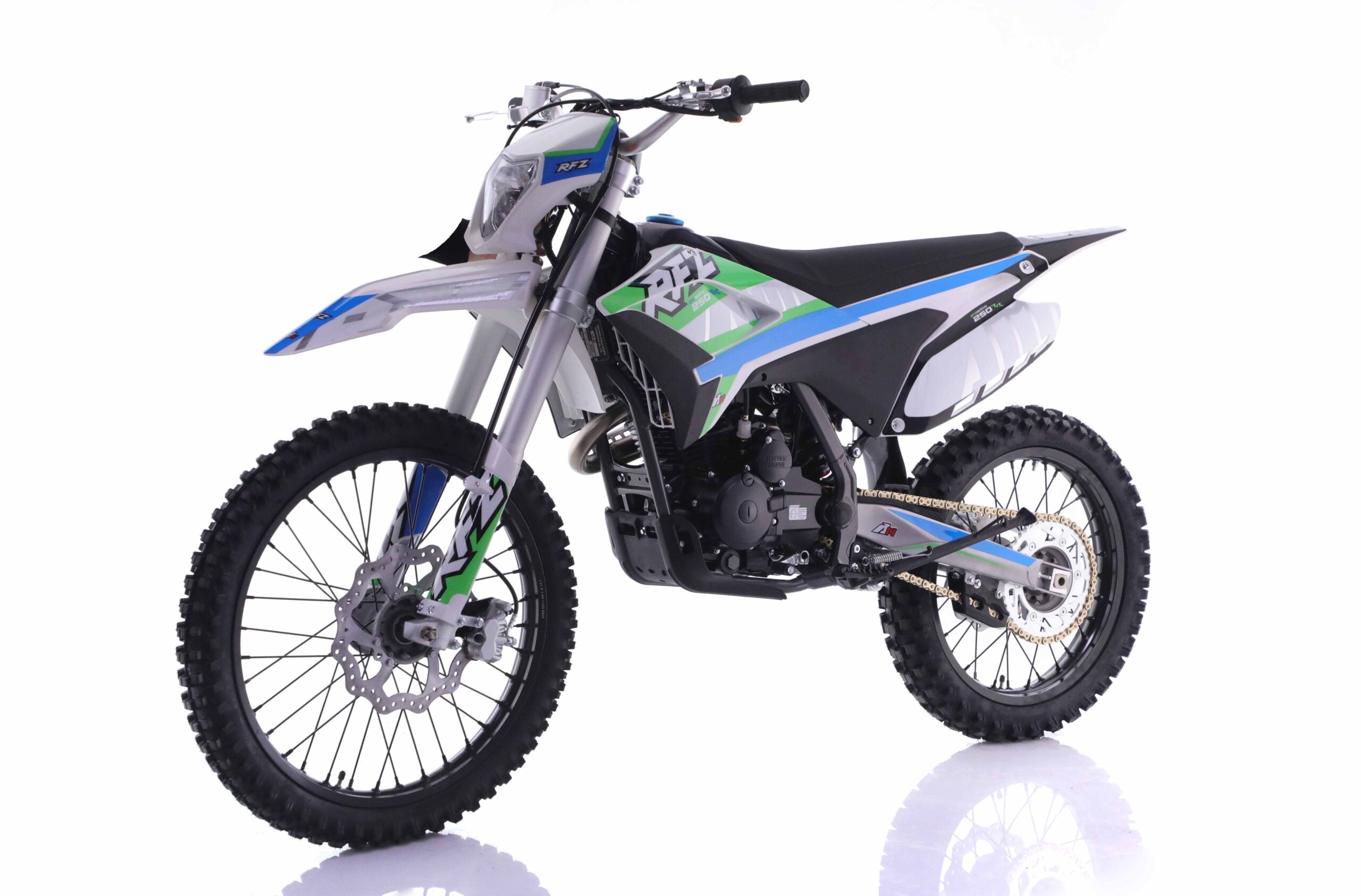 Apollo Thunder-250cc DLX RFN Off-Road Manual Clutch 5 Gears Dirt Bike