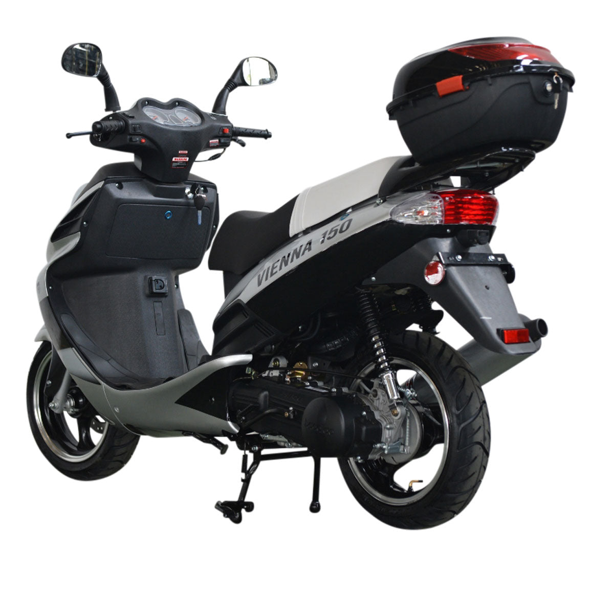 HHH 150cc Scooter Vienna 150 Gas Street Scooter for Adult Lancer 150 Fully Automatic and Led Lights Gy6 Engine 13 inch Tires